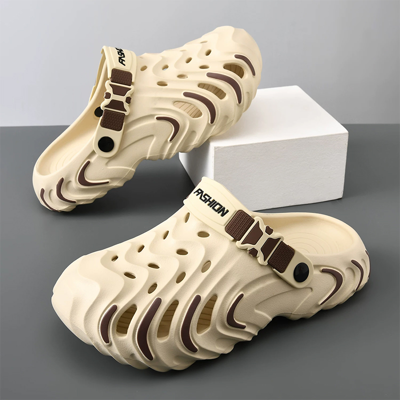 Farming For Agriculture - Men Summer EVA Hole Slippers Lightweight