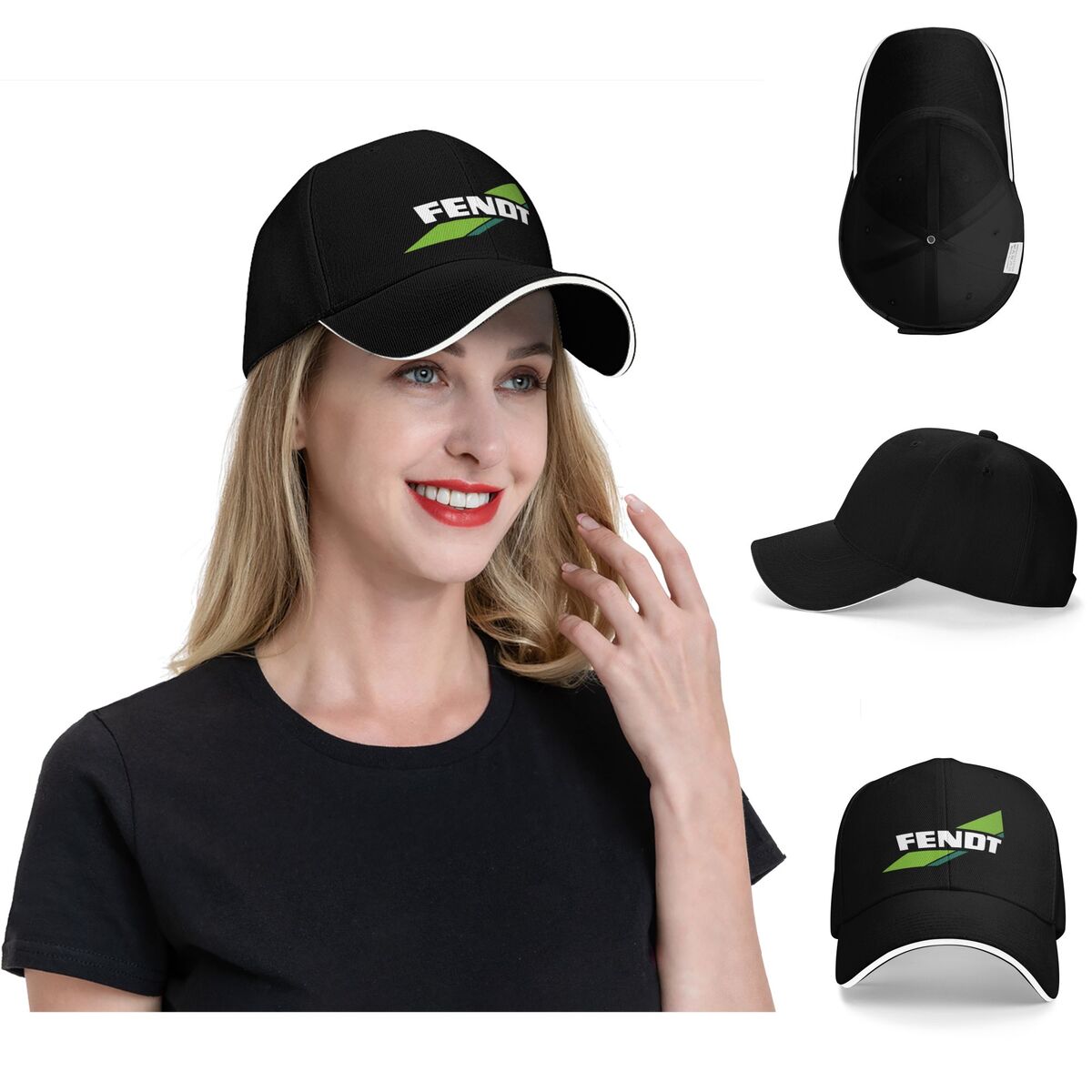 Agriculture Farming Hats - Farming Tractor Agriculture Fendt Logo Baseball