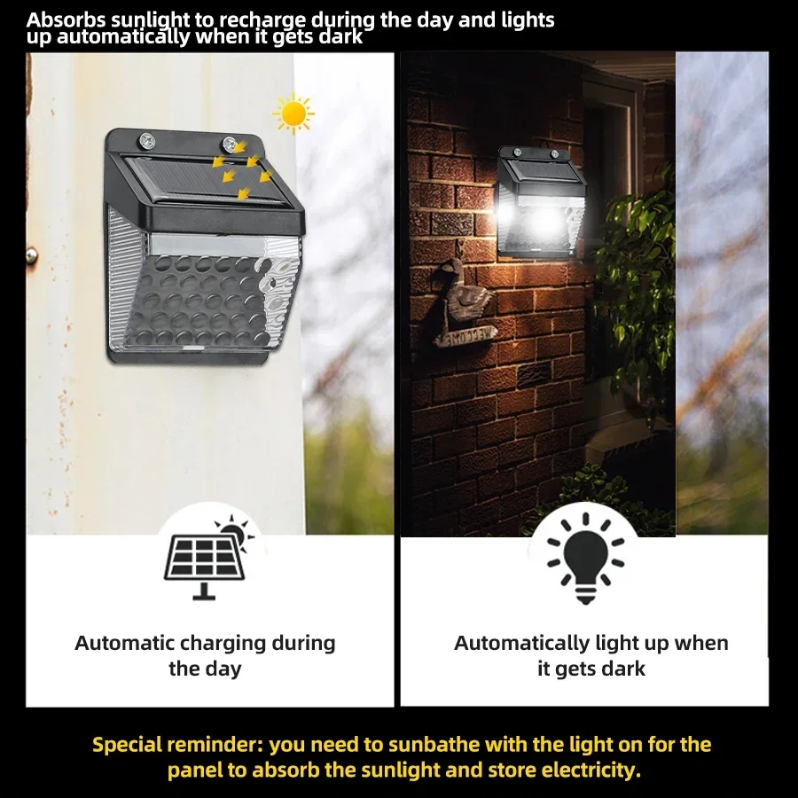 LED Solar Light PIR Motion Sen - Farming For Agriculture recension och pris