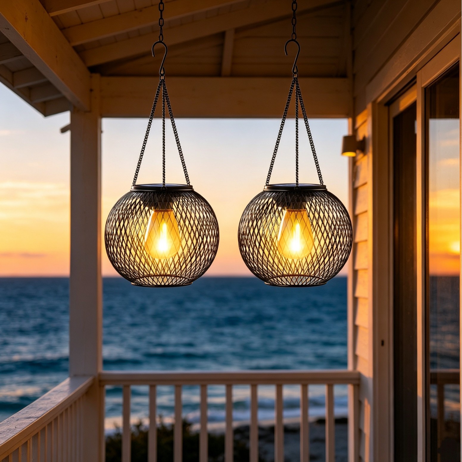 Solar Powered LED Hanging Floo - Farming For Agriculture recension och pris