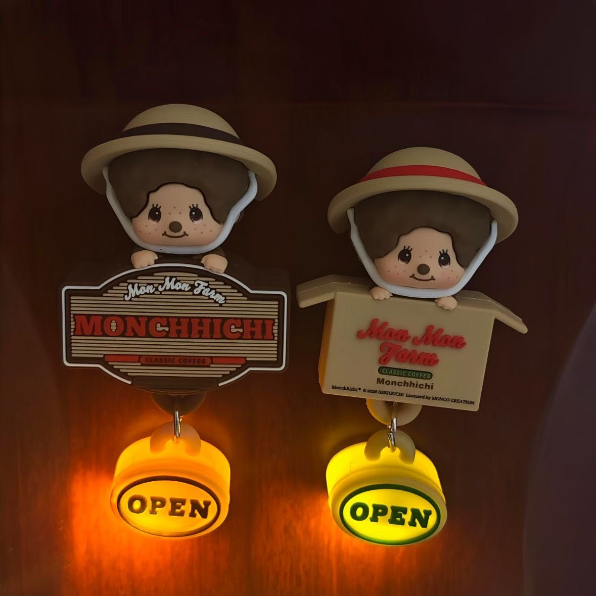 Original Monchhichi Coffee Far - Farming Japan recension och pris