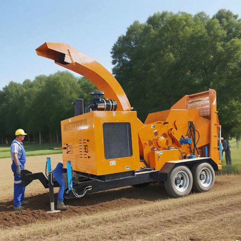 High Performance Wood Chipper  - Farming Japan recension och pris