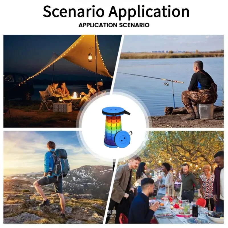 Rainbow Telescopic Camping Sto - Farming For Agriculture recension och pris